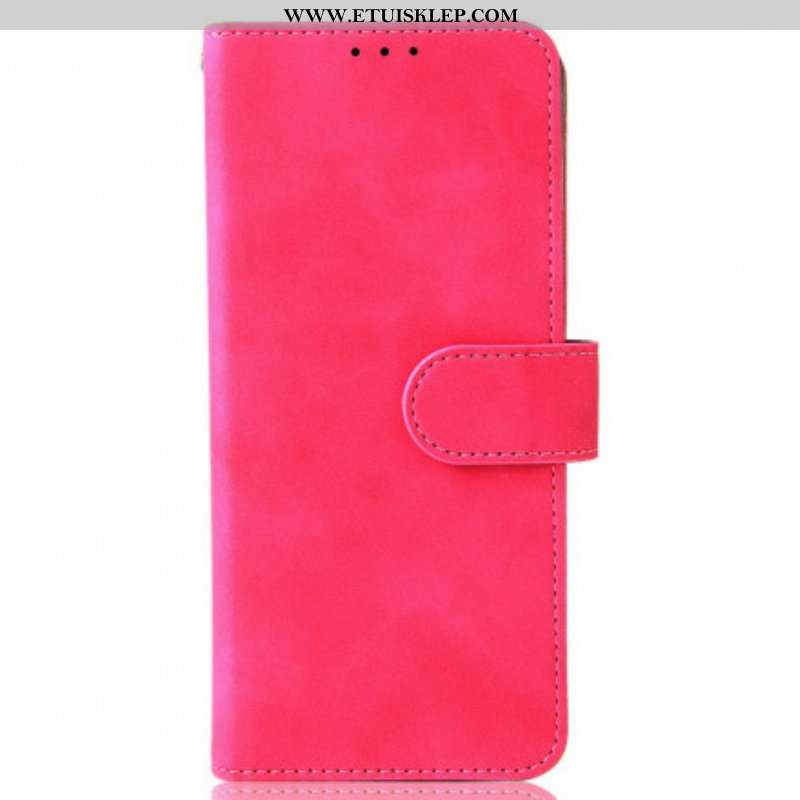 Etui Folio do Samsung Galaxy Z Fold 3 5G Dotyk Skóry